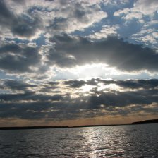 закат