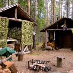 2 ДНЯ В НАШЕЙ ТАЕЖНОЙ ИЗБЕ / СПЛАВ ПО РЕКЕ / ЛОВИМ ПЕРВОГО ХАРИУСА / МаслаковTV
