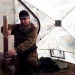 Палатка Куб 2,20 + Печь "Экономка малая" для рыбалки и охоты. Первые впечатления.