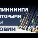 Спиннинги которыми мы ловим. Мои лучшие спиннинги. Спиннинг для твичинга и джига.