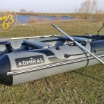 Обзор лодки ПВХ Адмирал 325 НДНД, Супер лодка для рыбалки