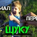 Наконец-то! Сын поймал первую щуку на спиннинг! Рыбалка с берега. Микроджиг. Наноджиг.