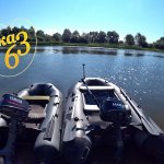 Сравнение лодочных моторов Marlin 5 и Yamaha 5, кто быстрее. Адмирал 325 с надувным дном НДНД