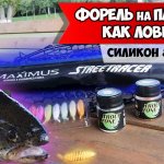 ФОРЕЛЬ на платнике осенью. Как поймать форель в сильный ветер. Ловля форели на платниках Парус Юг.