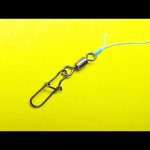 Узел power knot. Как привязать вертлюжок к основной леске. Самоделки для рыбалки