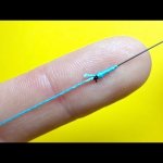 Лучший рыболовный узел который никогда не развяжется. Узел улучшенная морковка