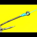 Самый быстрый и очень прочный рыболовный узел. Как просто привязать крючок к леске
