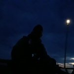 Выехал на озеро поздно, уже после заката солнца.