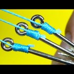 Топ 3 лучших рыболовных узла как привязать крючок к леске