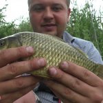 Вечёрка. Рыбалка на реке. Ловля карася на поплавок и пружину