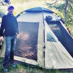 Рыбалка на фидер.  Новая КРУТАЯ ПАЛАТКА! ЛОСИ идут в гости.